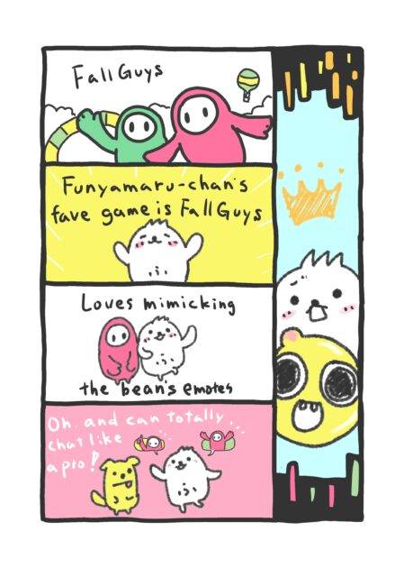 Funyamaru-chan’s Fall Guys Adventure by PON KawaiiART