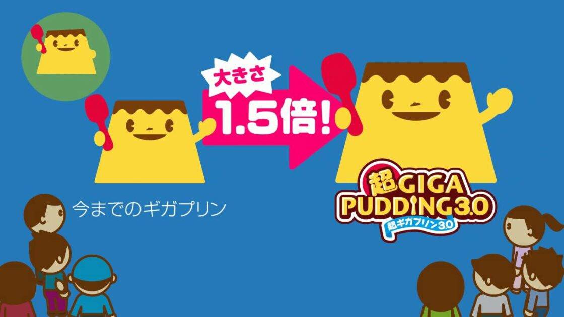 プリプリプリプリ　ギガプリン