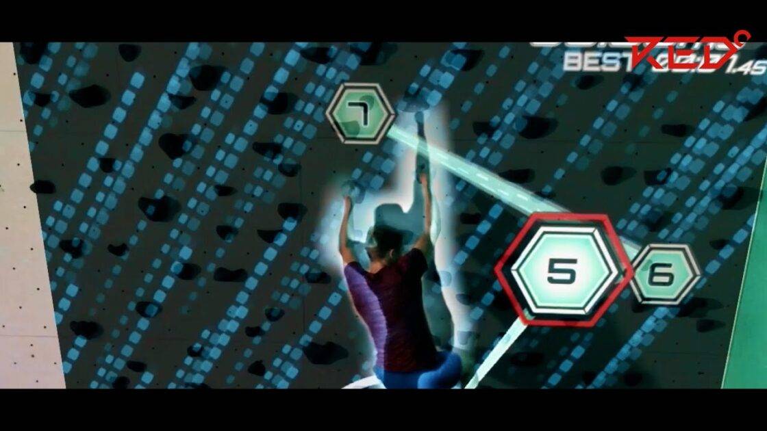 ARクライミング・ウォールで壁登りがゲームに進化