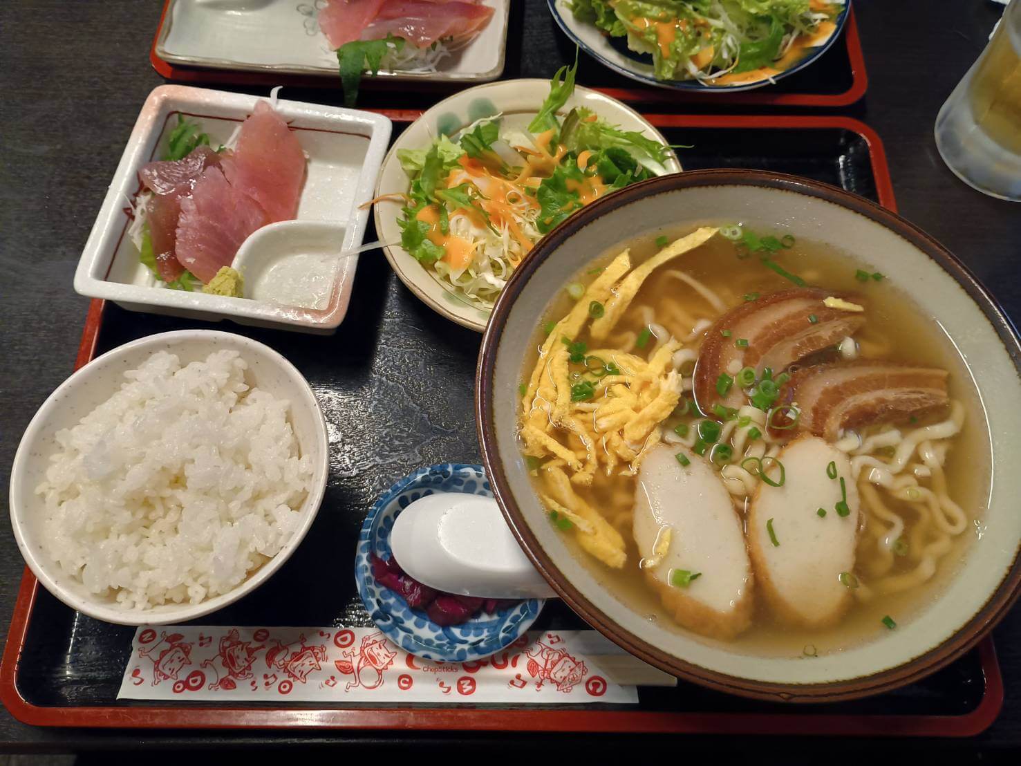 沖縄そばセット(定食)